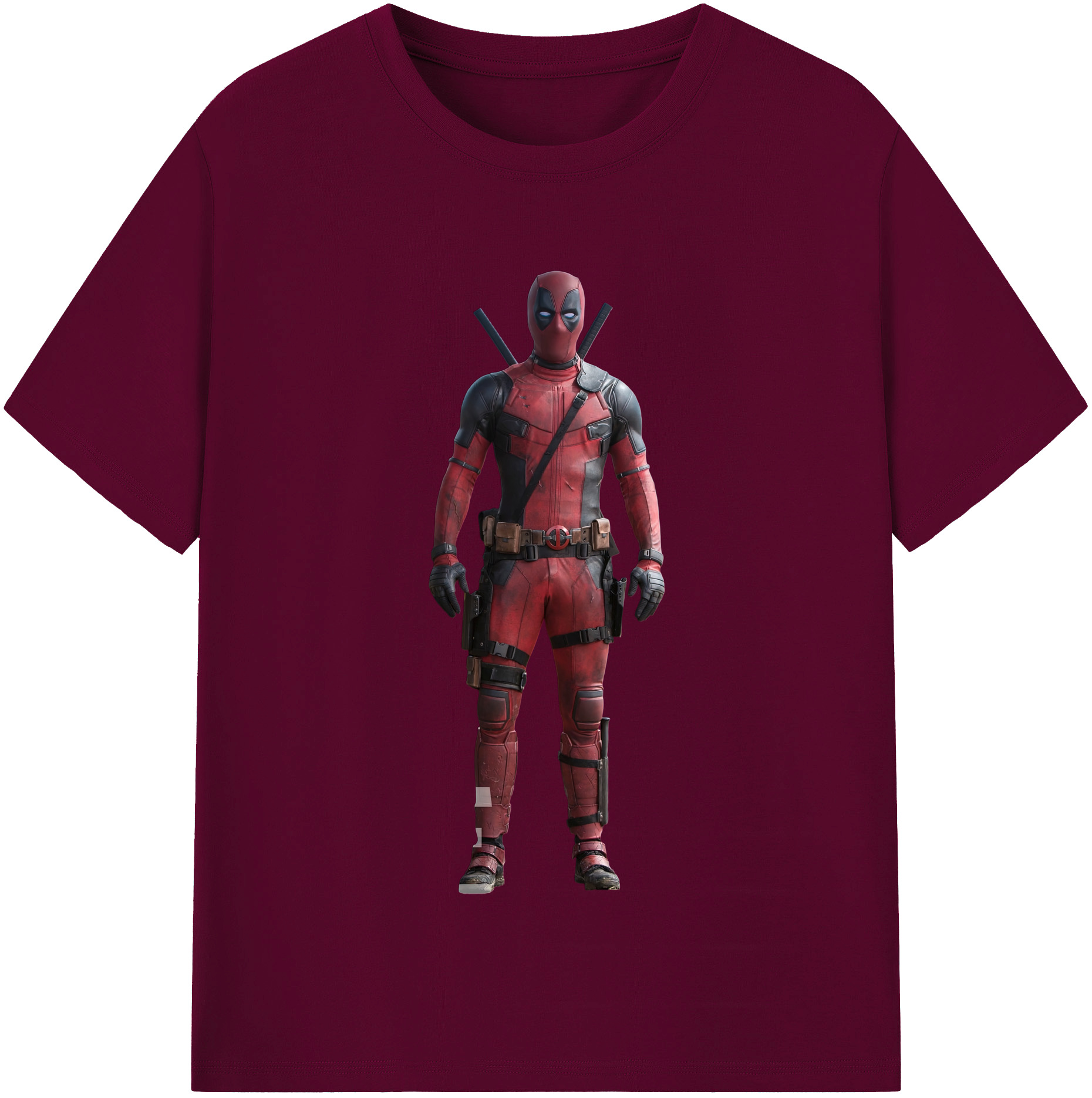 （画像用） Deadpool デッドプール レディースカジュアルプリントTシャツ（綿100％）
